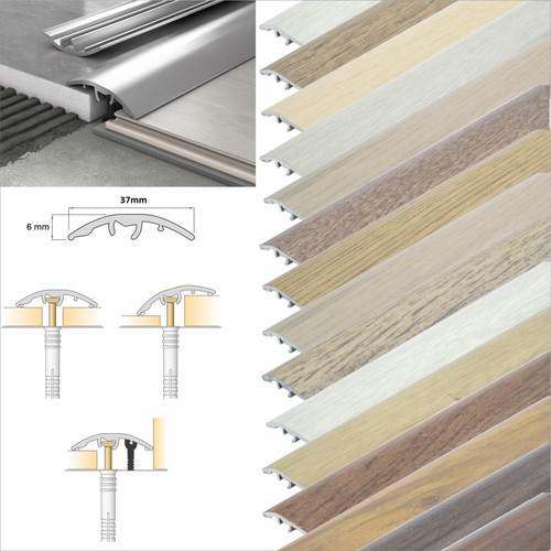 Aluminium threshold wood - aluminium,