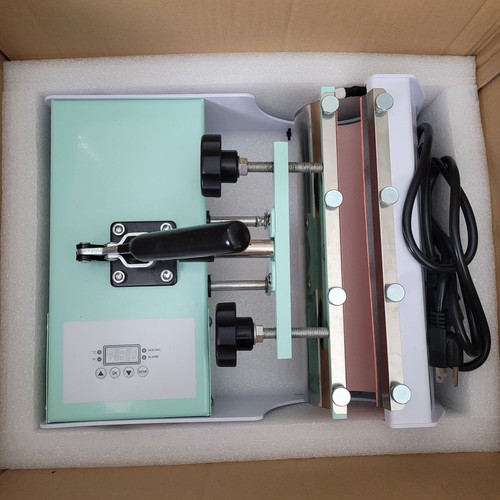 Mint green tumbler heat press - tumbler,