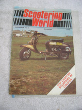 Rare 1984 Scootering World Issue 1 Magazine