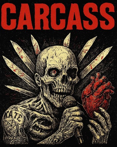 Carcass sew patch free - carcass,
