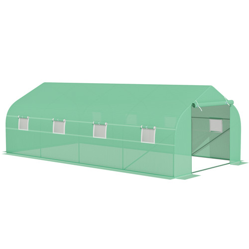 Polytunnel greenhouse with - polytunnel,