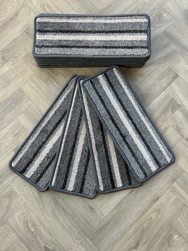 Striped stair carpet - 14,