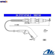 CABLE PULL PARKING BRAKE