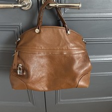 Furla Tan leather Top Handle