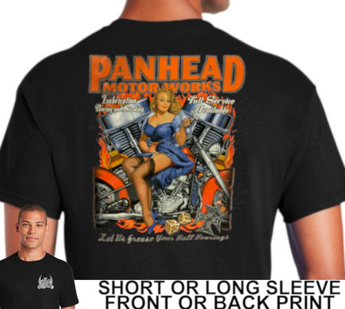 Biker panhead motor works - panhead,