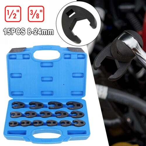 15pc crows foot feet wrench - crows,