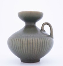 Gray Porcelain Vase "Collier"