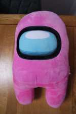 Among US Pink 39cm Tokiado Plush Huggable Toy With Tags