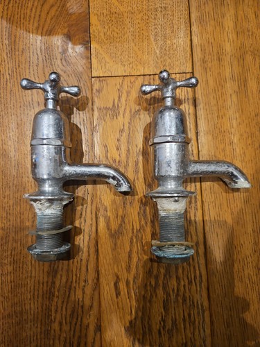 Old bath taps - old,