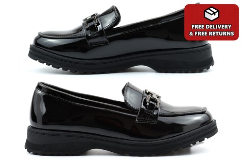 Girls school shoes slip - girls,