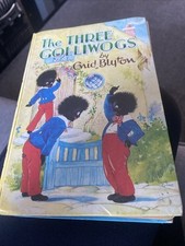 Enid Blyton The Three Golliwogs 1969 Vintage Hardback Book by Dean & Son LTD 