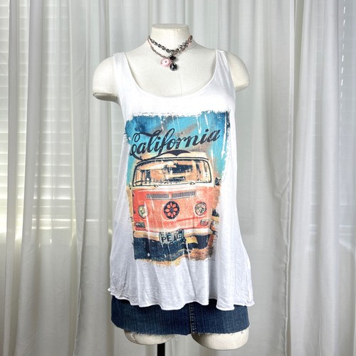 Womens large white california - womens,