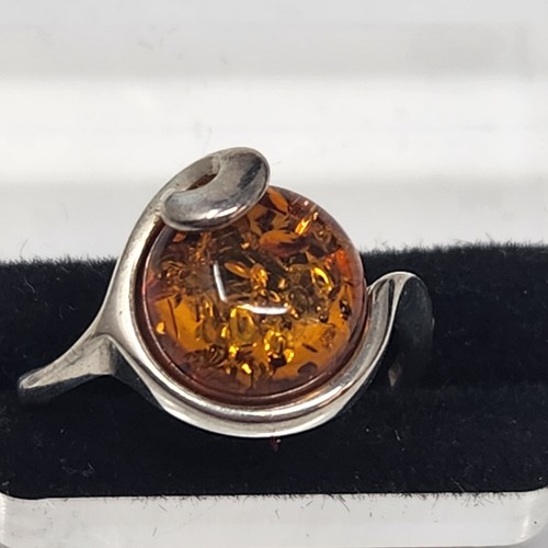 Vintage sterling silver amber - vintage,
