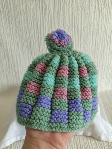 Hand knitted vintage - hand, tea