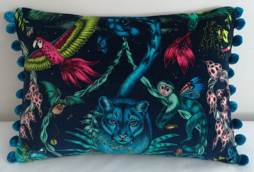 Bosque dreams velvet navy - velvet,