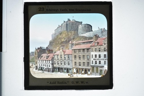 Edinburgh castle grassmarket - castle,