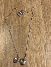 Dower & Hall Silver 925 Heart Necklace 