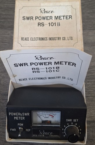 Reace 101b swr power - rs-101b,