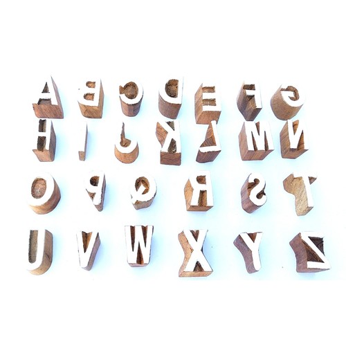 Royal kraft alphabet wooden - kraft,