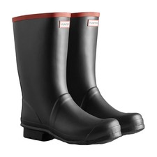 Hunter Unisex Adult Argyll Knee-High Wellington Boots14 UK Black  FS11279