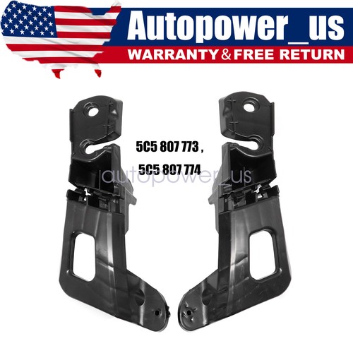 1pair front bumper cover - front,