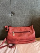 Mia Tui Red Crossbody Bag