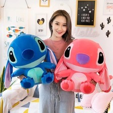 20cm Giant Size Lilo & Stitch Couple Models Cartoon Stuffed Plush Anime Plush