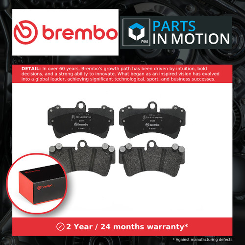 Brake pads set front - pads, p85065
