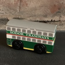 Thomas The Tank Engine: FLORA’S TRAM Wooden Train * Gullane (Thomas) Ltd 2003