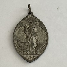 ANTIQUE OLD VINTAGE SUNDAY SCHOOL REGULAR ATTENDANCE CHRISTIAN RELIGIOUS MEDAL 