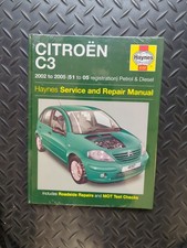 citroen C3 haynes manual 2002