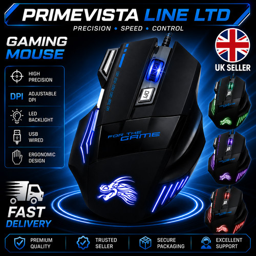 Led optical gaming - optical, pc