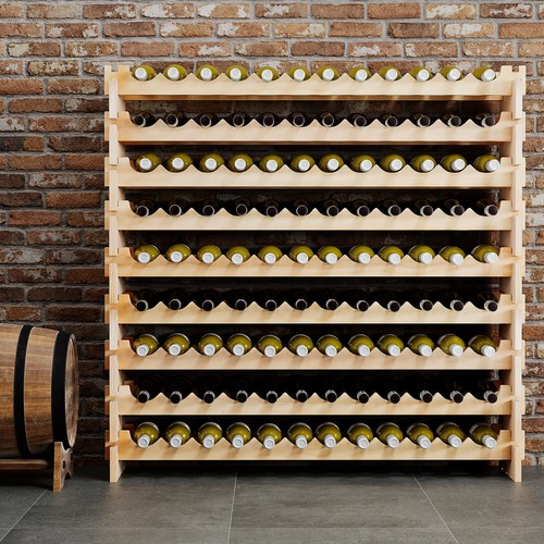108 bottles wine rack - wine,