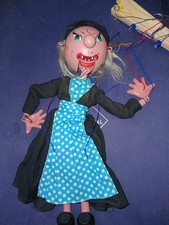  Pelham Puppets blue Witch