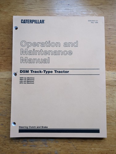 Cat d5m operation - d5m,