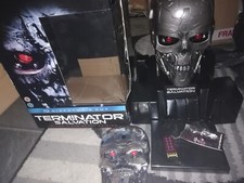 TERMINATOR SALVATION ROBOT BUST HEAD MODEL BLURAY FILM COLLECTOR CPU FIGURE GIFT