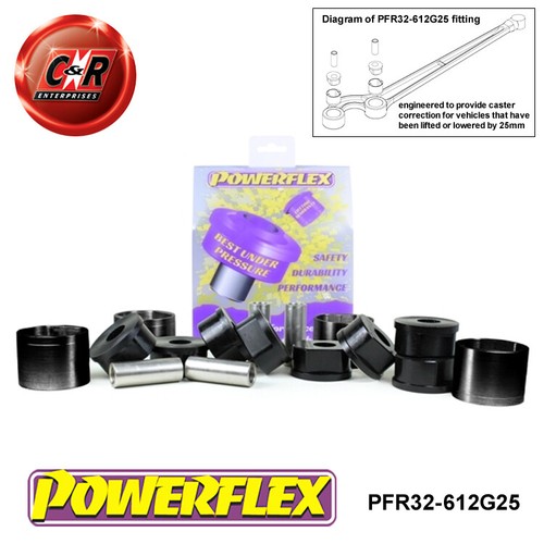 Powerflex radarm bushes - powerflex, rr