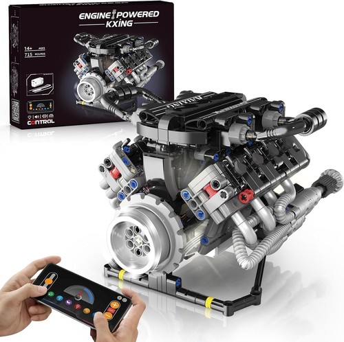 Visible car engine - engine, kit
