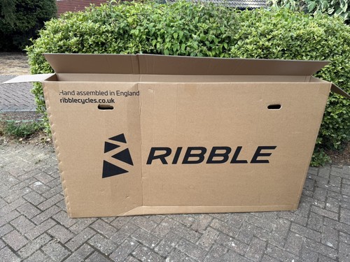 Large cardboard bike box - cardboard,