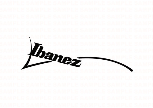 Ibanez guitar headstock - headstock, logo