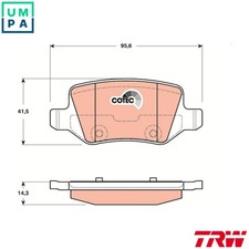 BRAKE PAD SET DISC BRAKE