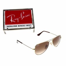 RAY-BAN AVIATOR  JUNIOR SUNGLASSES ARISTA GOLD BROWN GRADIENT RJ9506S 223/13