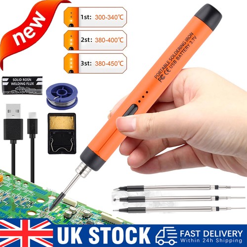 Mini usb soldering iron kit - usb,