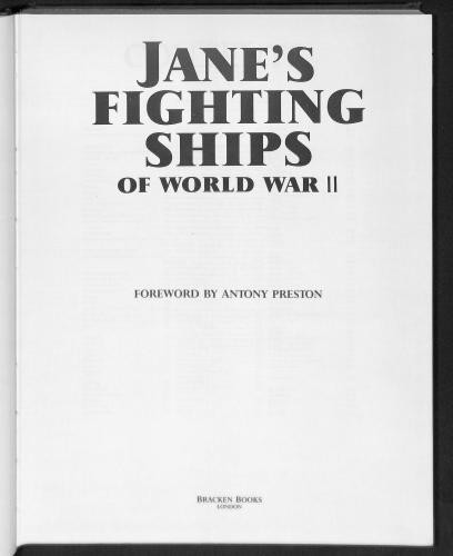 Jane fighting ships - of, world