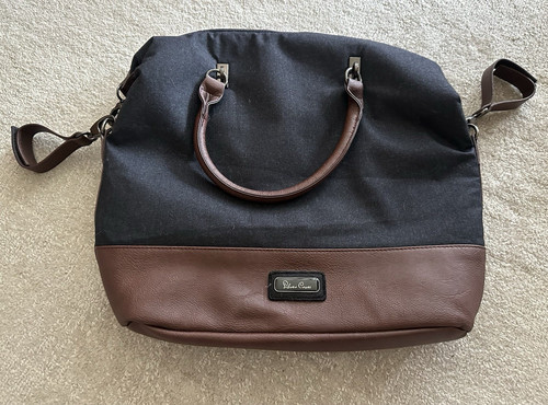 Silver cross black brown - black,