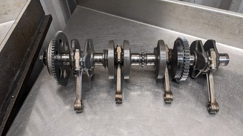 Suzuki gsxr750 crankshaft rods - crankshaft,