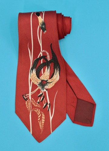 Vtg men 1940s cutter cravat - vtg,