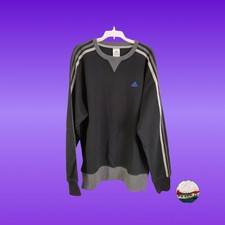 Black Retro Adidas Jumper Size