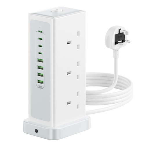 Tower extension lead with usb - extension,