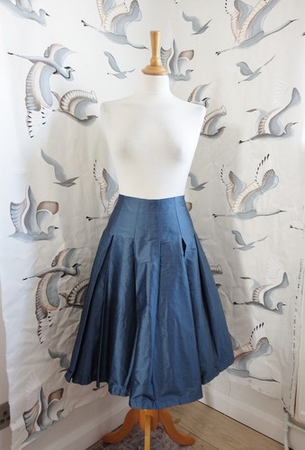 Toast blue pure - blue, silk